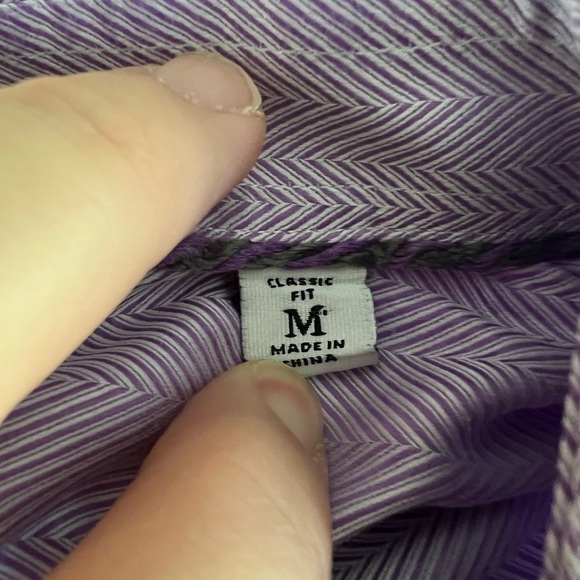 Robert Graham Classic Fit Shirt Size Size M MISSING A BUTTON - Picture 7 of 13